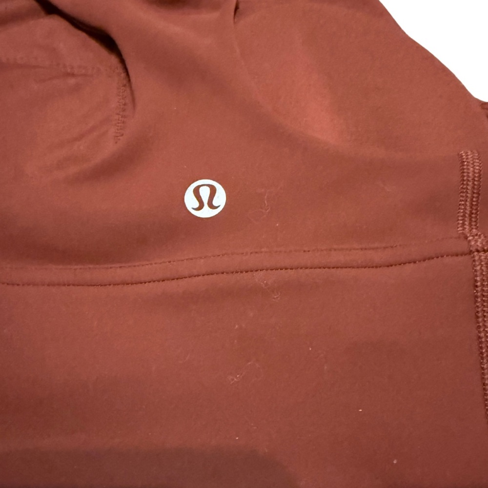 Lululemon Wunder Train Longline Bra Brown Size 6 Medium Support C/D - Picture 12 of 16
